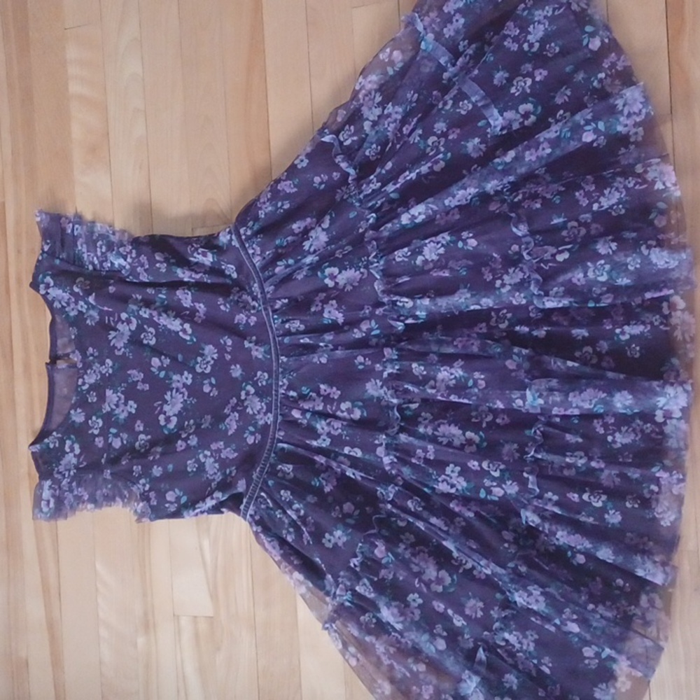 Paffy Flower Dress Size 10-12